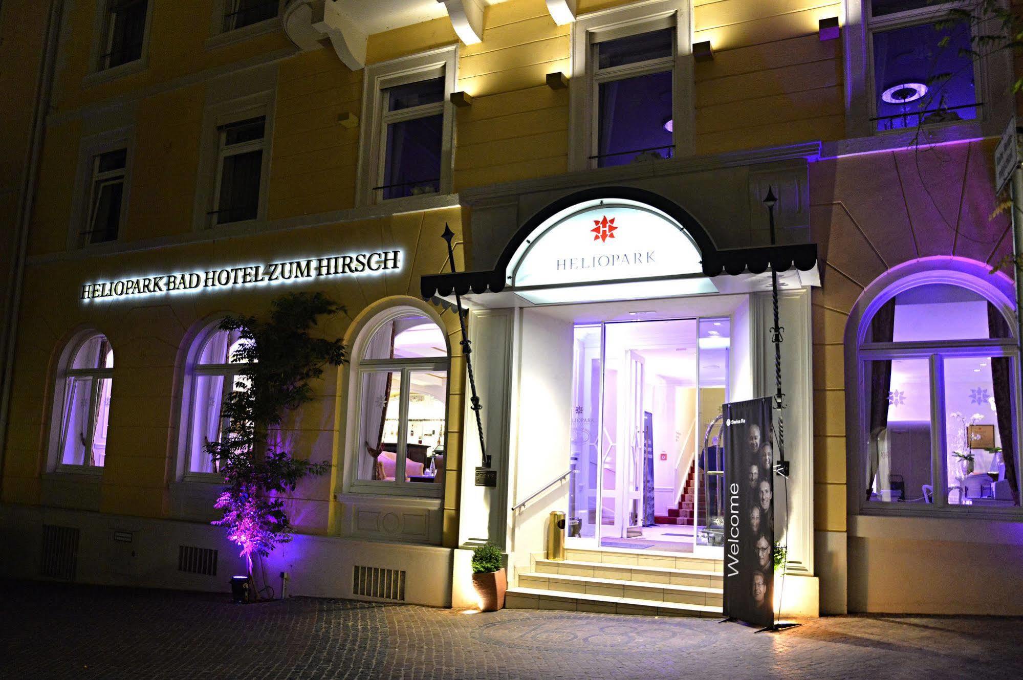 Heliopark Bad Hotel Zum Hirsch Baden-Baden Exterior photo